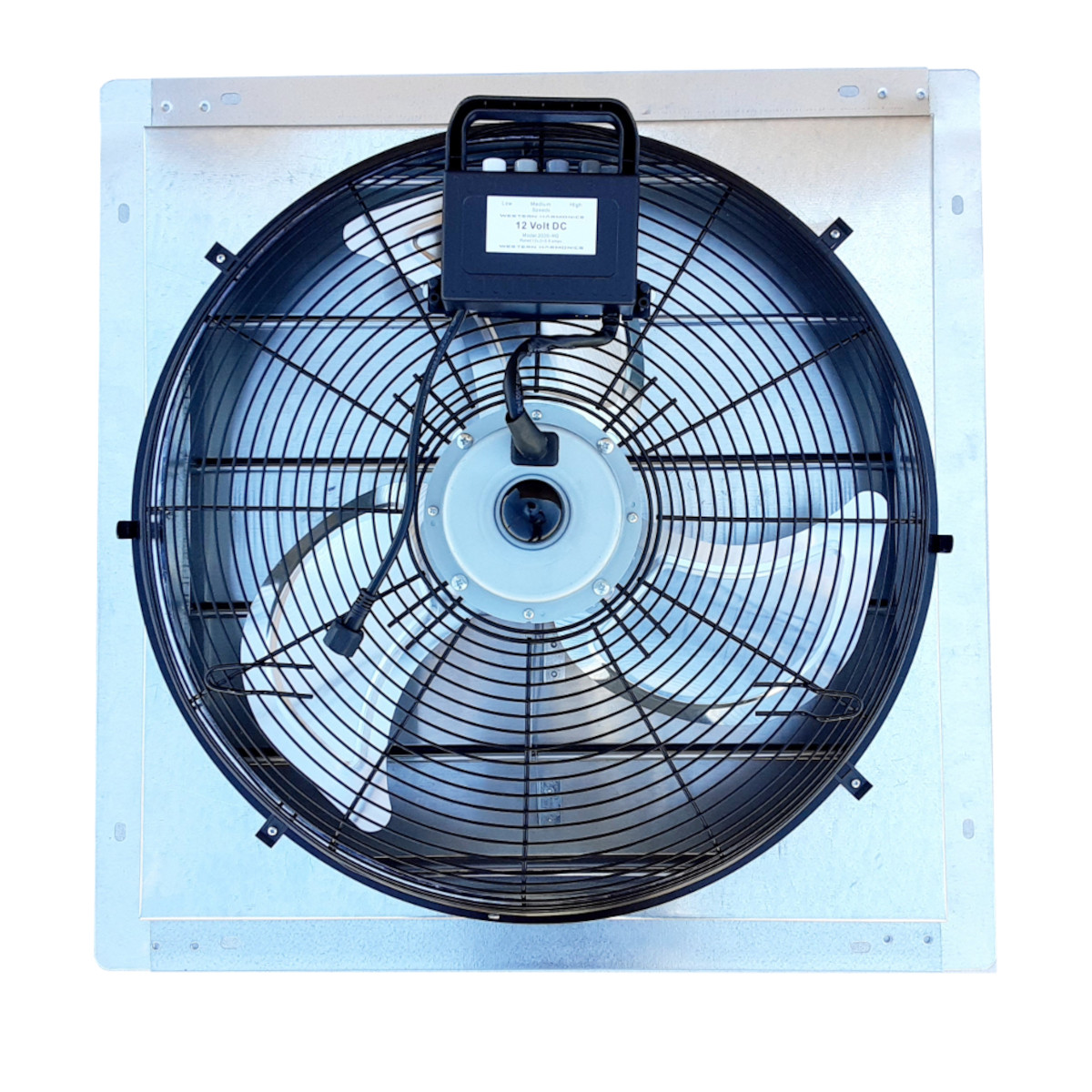Greenhouse Solar Exhaust Fan (Brushless)